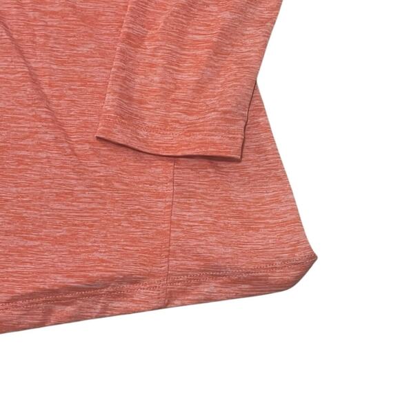 Under Armour Women's ½ Zip Long-Sleeve Pullover Women's Medium Peach/Plasma - Picture 5 of 7